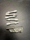 Gi Joe 3.75 Killer Whale Vehicle 1984 Missile Accessories Parts Lot