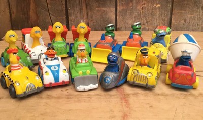 sesame street toy cars