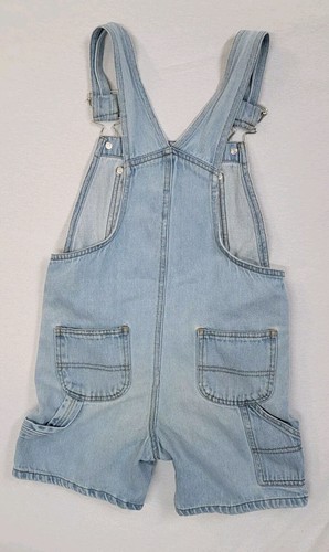 Vintage Pooh Overall Shorts Girls Size 7/8 Lightwashed RN 19109 - Picture 12 of 17