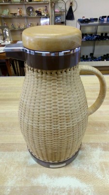 Vintage MCM Corning Designs Rattan 