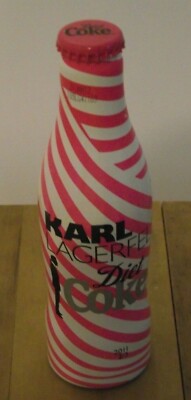 Coca Cola Diet Coke Alu Flasche Karl Lagerfeld Neue Kollektion Design Marke