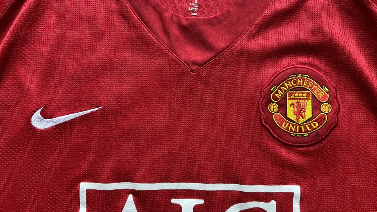 MANCHESTER UNITED 2007 2009 HOME SHIRT SOCCER JERSEY NIKE 237924
