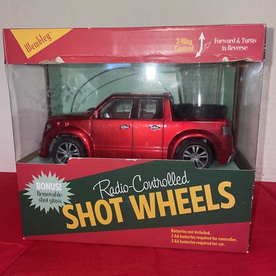 NEW Sealed WEMBLEY RADIO-CONTROLLED SHOT WHEELS-Estate Find