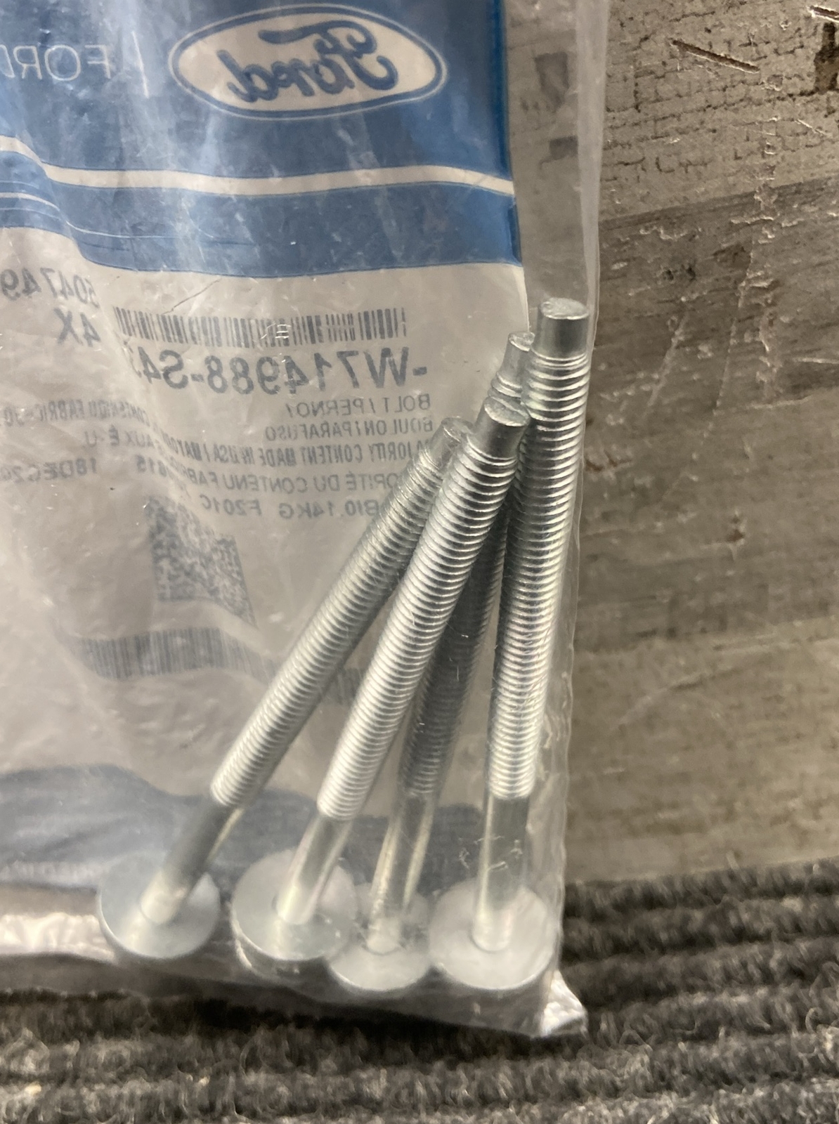 Genuine Ford Engine Intake Manifold Bolt W714988S437 eBay