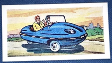 PROGRESS  TOURETTE  3-Wheeler  Micro-Car    Vintage 1959 Card   EE13M