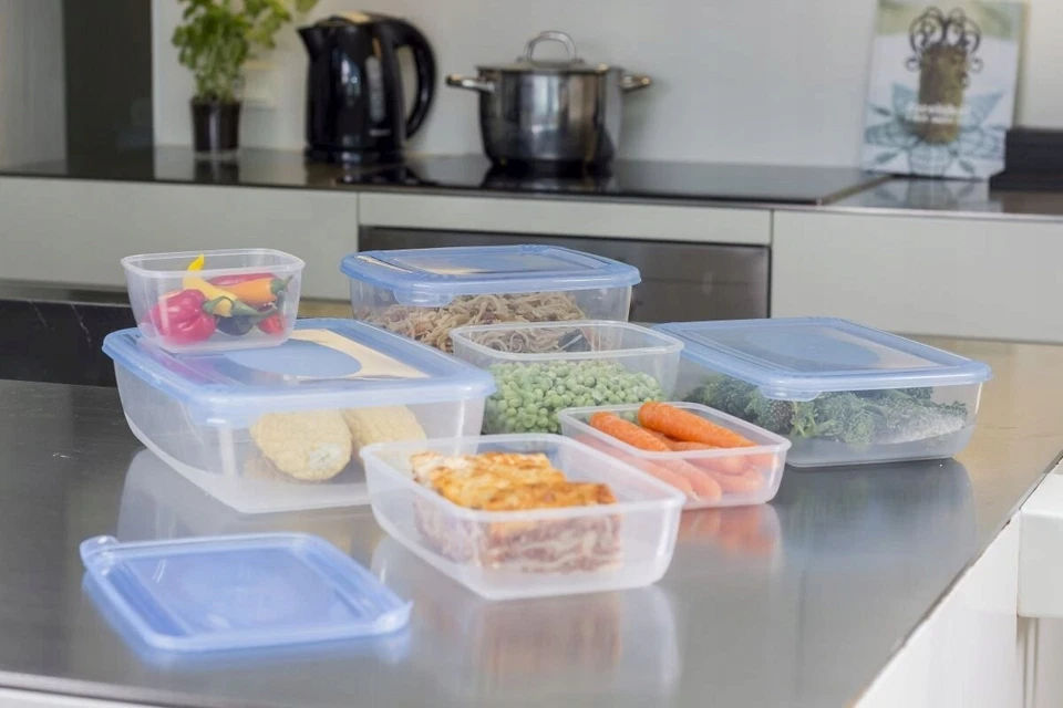 Curver Vorratsbehälter für Lebensmittel 4L Blau/Transparent - Bild 3 von 3