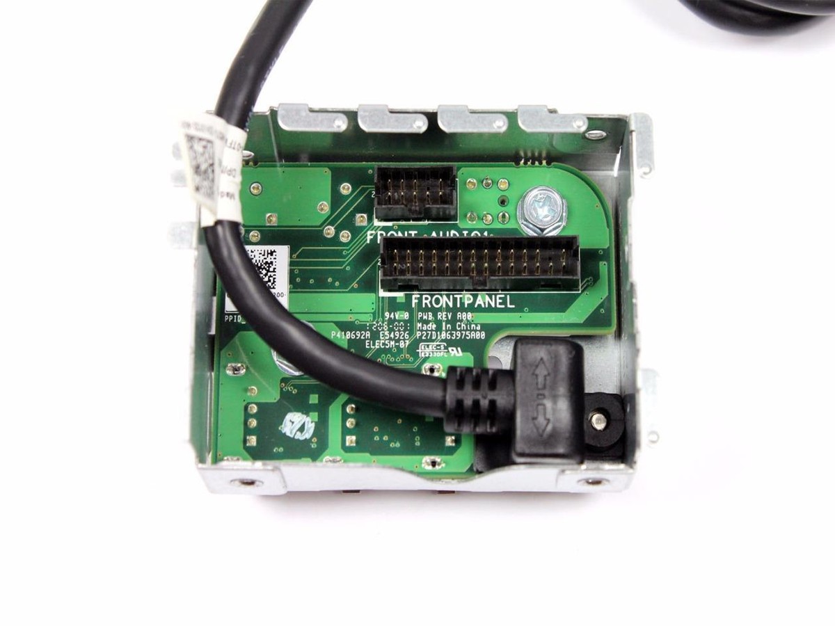 Genuine Dell Precision T3600 T5600 I/O Front Panel Power Switch w