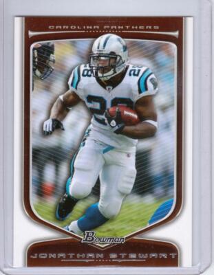2009 Bowman Draft White #52 Jonathan Stewart - 129/299 - Carolina Panthers