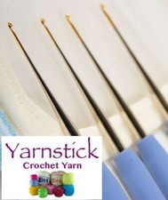 TULIP ETIMO Cushion Grip Steel Gold Point Crochet Hooks Art. T-13