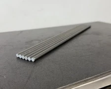 12L14 Steel Round Rod 1/4" x 12" – 6 Pack – Machinable Bar Stock for CNC/Lathe