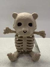 Teddy Bear Skeleton Bones Decor Ornament Halloween Prop Horror Haunted House