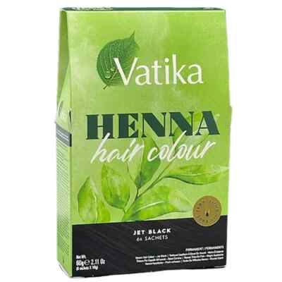 Vatika Henna Haarfarbe Jet Black 60gr