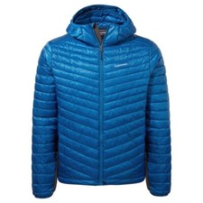 Image of Craghoppers Mens  Expolite Hooded Insulated Jacket Pictoee Blue  CMN279 RRP £120