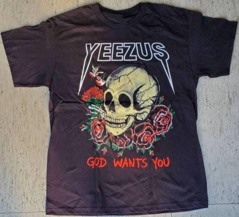 Kanye West PacSun Yeezus Tour Merch Graphic Tee New