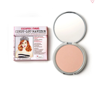 TheBalm Cosmetics CINDY-LOU MANIZER Highlighter, Eye Shadow 8.5g - .3oz (2-Pack)