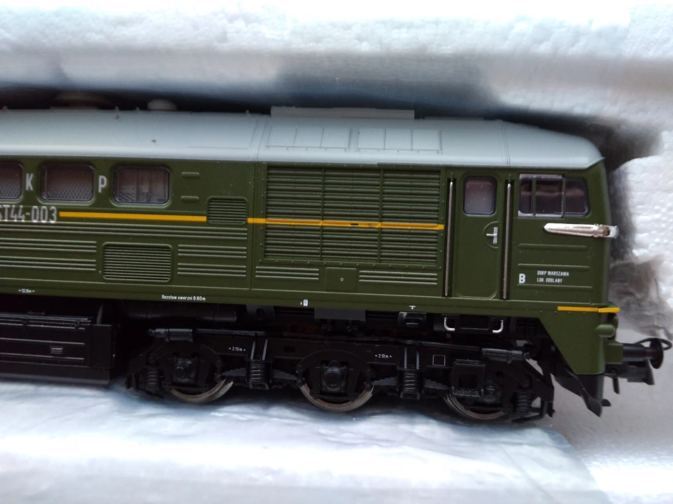 ROCO 62782 H0🍐TOP PKP Lok ST44-003 M62 BR120 V200 DC OVP TAIGATROMM. SZD CSD DR - Bild 4 von 4
