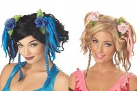 Fairy Hair Extensions Flora Fauna Mother Nature Anime Blue Mixed Or Pink Blonde Fairy Hair Extensions Flora Fauna Mother Nature Anime Blue Mixed Or Pink Blonde