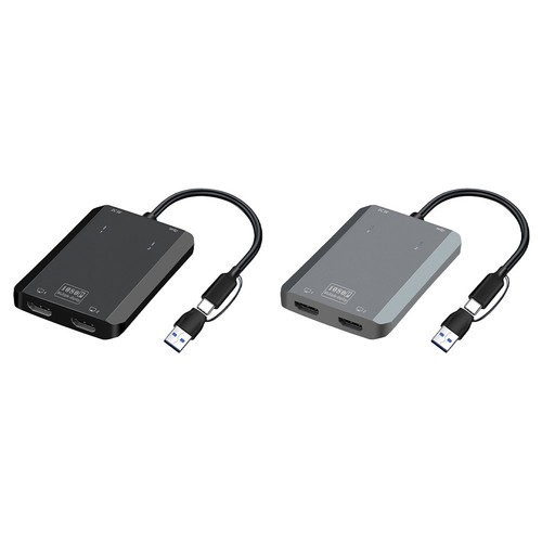 Easily Connect Two Monitors Using a Reliable ABS Built Splitter Adapter - Photo 8/14
