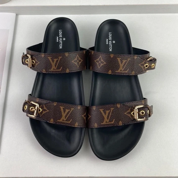 Louis Vuitton Slide Sandals for Women for sale | eBay