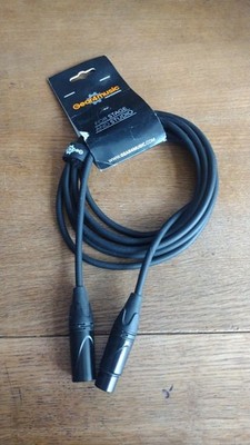 GEAR4MUSIC XLR-P-3 KABEL KABEL 3 POLIG PASSEND 3 METER LANG BRANDNEU