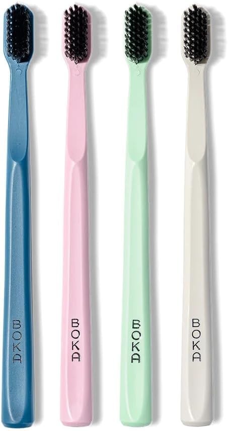 Boka Classic Manual Toothbrush with Extra Soft Multi Color