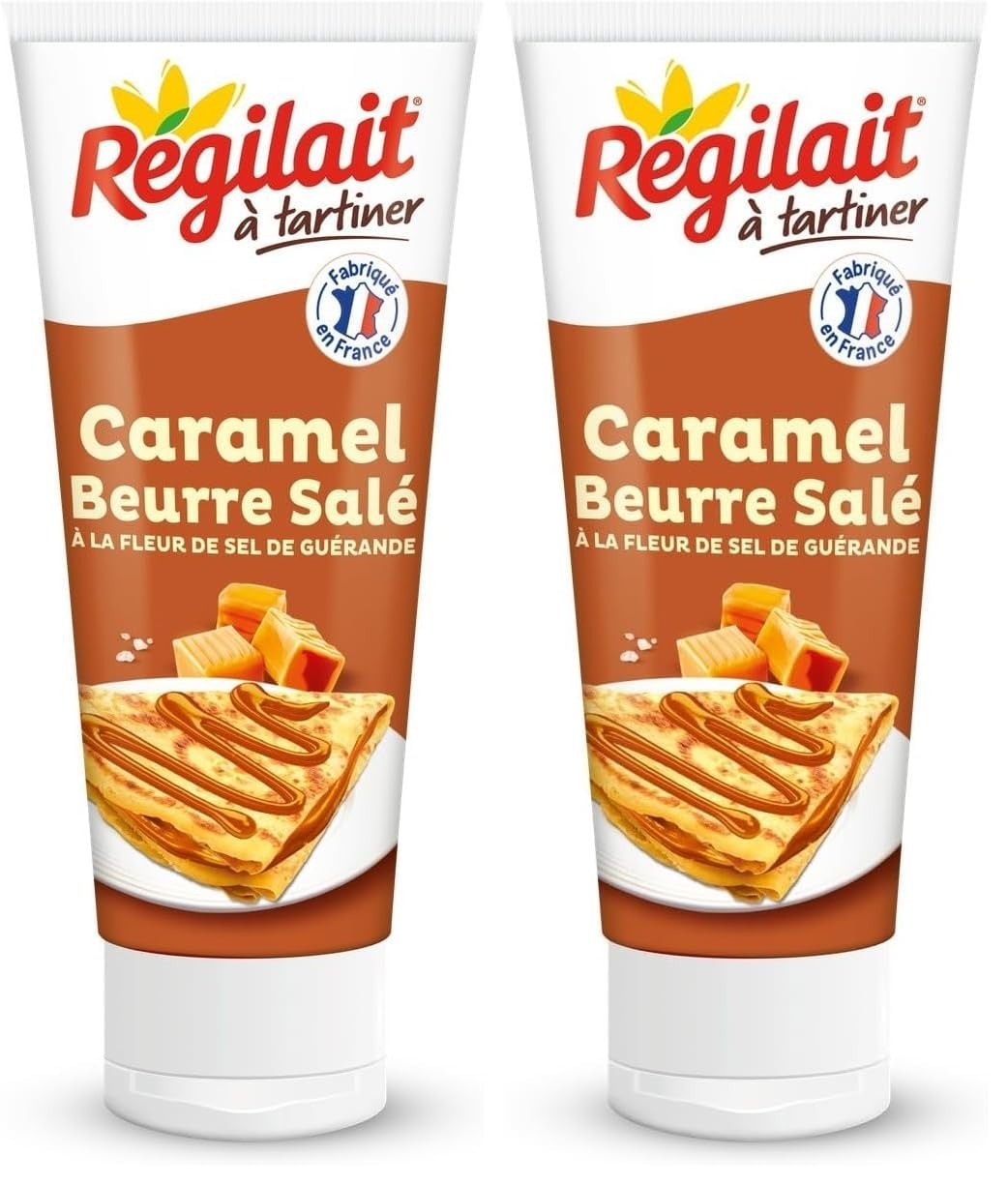 Regilait Caramel Beurre Salé Tube 300 g - Nappage et Sauce Dessert 2