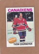 1975-76 TOPPS HOCKEY YVAN COURNOYER #70 CANADIENS EX/EXMT *A47403