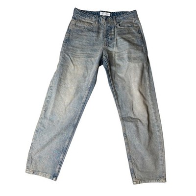 Topman Relaxed Jeans Light Wash Denim Nordstrom W30 L32