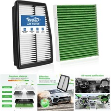 Engine+Cabin Air Filters Hybrid Hyundai Santa Fe Sonata Tucson Sorento 1.6L 2.0L