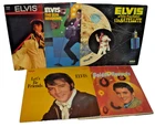 Lot Of 5 Vintage Elvis Presley 12" Vinyl LP Records 33 RPM