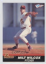 1989 T&M Senior Professional Baseball Association Box Set Milt Wilcox #114 0w8