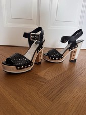 Fendi sandals + leather bag (set or separate)