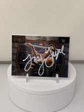 WWE Jacy Jayne Signed Panini Select Ringside On Card Auto Autograph