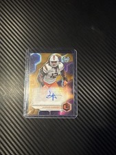 2023 Bowman's Best University 2023 Autographs Jahfari Harvey #BOA-JH Gold /50