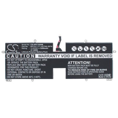Battery for HP Spectre XT TouchSmart 15t-4000 697231-171 697311-001 PW04XL