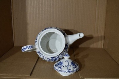 Johnson Brothers Indies Blue 5 1/2'' Small / Individual Tea Pot England