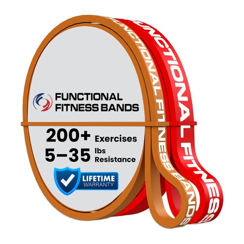 Functional Fitness Pull Up Assist Resistance Bands | Heavy Duty Loop Exercise... - Picture 1 of 7