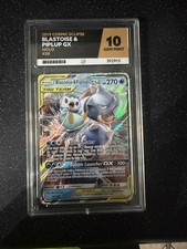 Pokémon TCG Blastoise and Piplup GX Tag Team 38/236 Cosmic Eclipse Ace 10