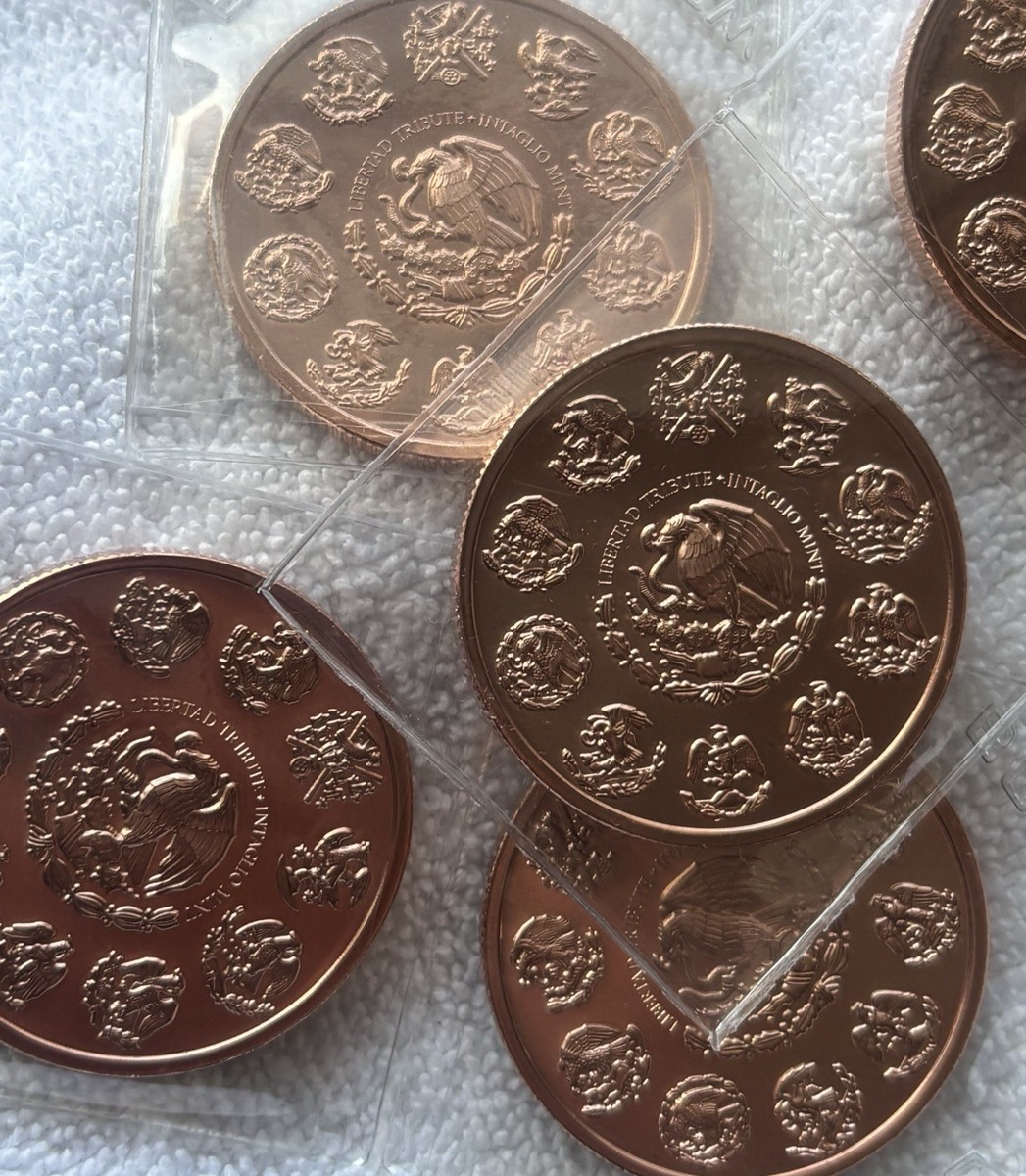 2026 México Libertad 1 oz Copper Commemorating Medal (One) | eBay