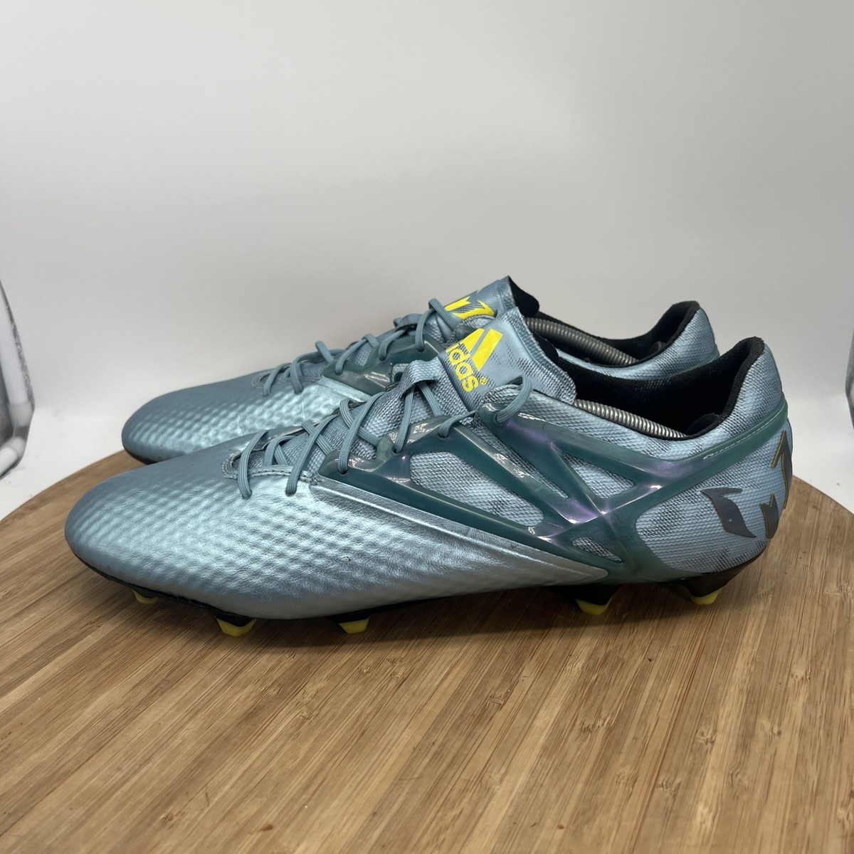 シューズ Messi 15.1 FG ADIDAS Messi 15.1 FG Cleats Ice Metallic Blue Men's 13 | eBay