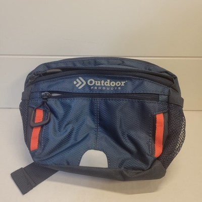 Outdoor Products Fanny Pack Waist Bag Blue Red Unisex Hiking Travel Hip Pack