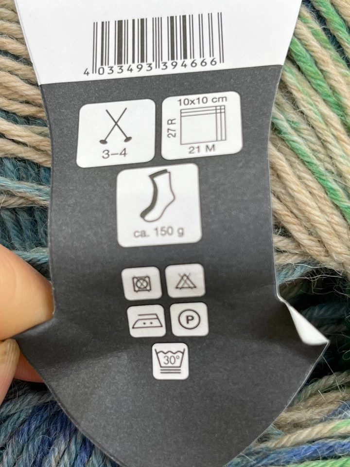 Lana Grossa Meilenweit 6-fach Alpaca Print , SW/PA, 150g ca. 390m, versch.Sorten - Bild 3 von 3