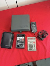 Vtg Craig 4501 Electronic Pocket Calculator Bowmar Charger Case Pouch Manual