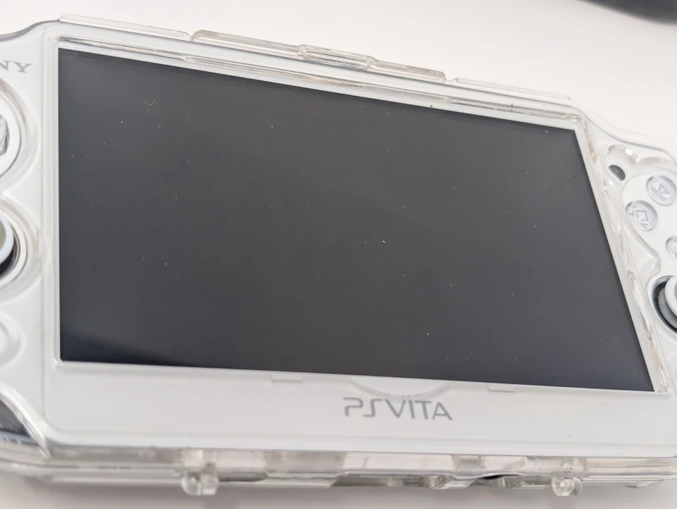 Sony PS Vita PCH-1001 Console W/ OEm Charger, Cover & Case - Image 3 of 4