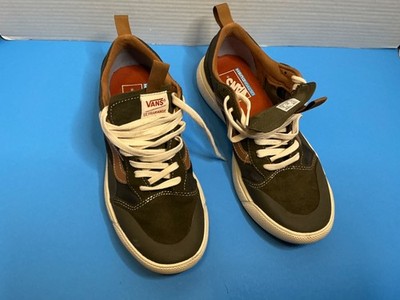 Vans UltraRange EXO SE Dark Olive Green Tan Brown Men's Size US 8