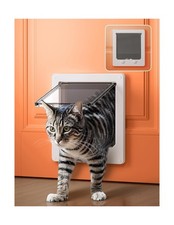 Cat Door Interior Door, Indoor Cat Doors, X-Large Pet Doors for Cat... Fast Ship