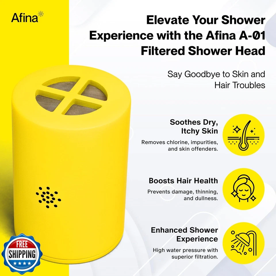 Filtro de repuesto Afina para cabezal de ducha y filtro de ducha filtrado Afina - Hi Foto 2 de 4