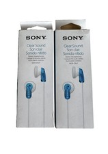 Sony MDRE9LP In-Ear Canal Earbuds Headphones, Blue, 2 PACKS 