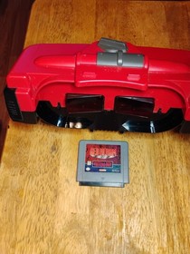 Virtual Boy Console with RED ALARM Game and Nintendo CONSOLE FOR PARTS OR REPAIR