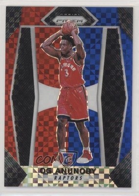 2017-18 Panini Prizm Red White & Blue Prizm OG Anunoby #38 Rookie RC b8d